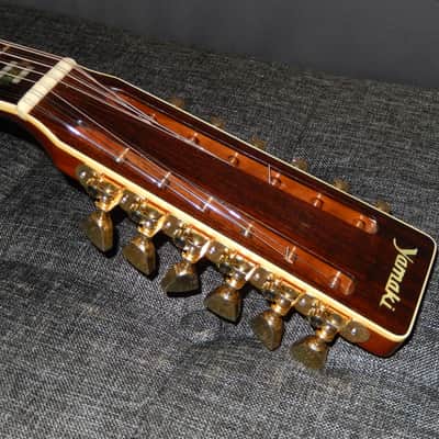 MADE IN JAPAN 1975 - YAMAKI YW60 - WONDERFUL - MARTIN D41 STYLE - 12STRING ACOUSTIC GUITAR image 8