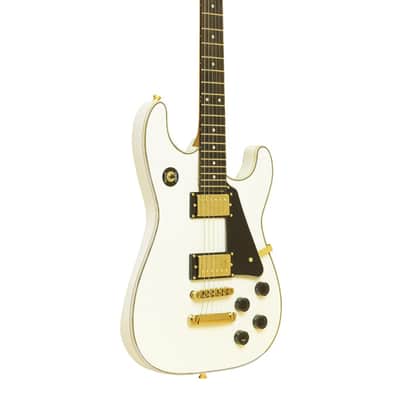 Stagg 30TH LEGACY WH 30th Anniversary Legacy Series Solid Mahogany Body Roasted Maple Neck 6-String Electric Guitar image 1
