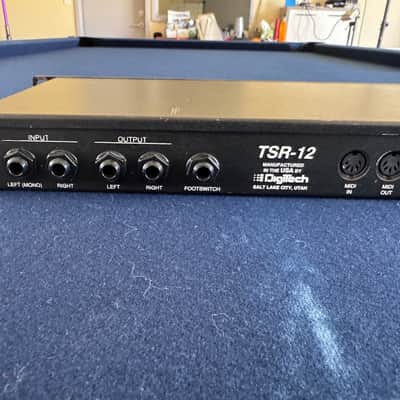 DigiTech TSR-12 Studio Reverb / Multi-Effects Processor 1990s - Black image 2
