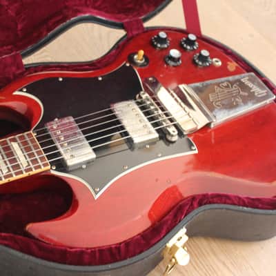 Gibson Custom Shop "Inspired By" Robby Krieger THE DOORS SG Standard Aged & Signed, 2009 Tom Murphy Aged - Dark Heritage Cherry image 14