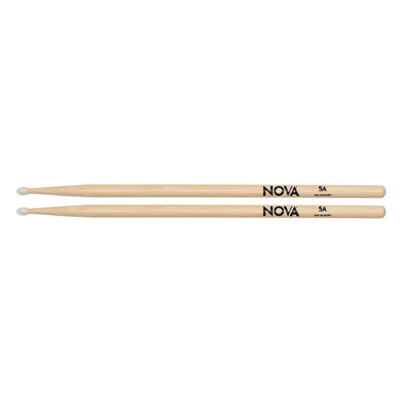 Vic Firth Nova 5A Drumsticks, Nylon Tip image 1