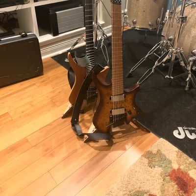 Strandberg Boden Original 7 Trem (Vintage Burst) Poplar Burl Electric Guitar image 10