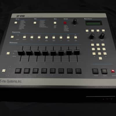 E-MU Systems SP-1200 8-Voice Drum Sampler 1987 - 1996 - Black image 1