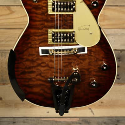Gretsch G6134TGQM-59 Limited Edition Quilt Classic Penguin w/ Case & Bigsby image 2