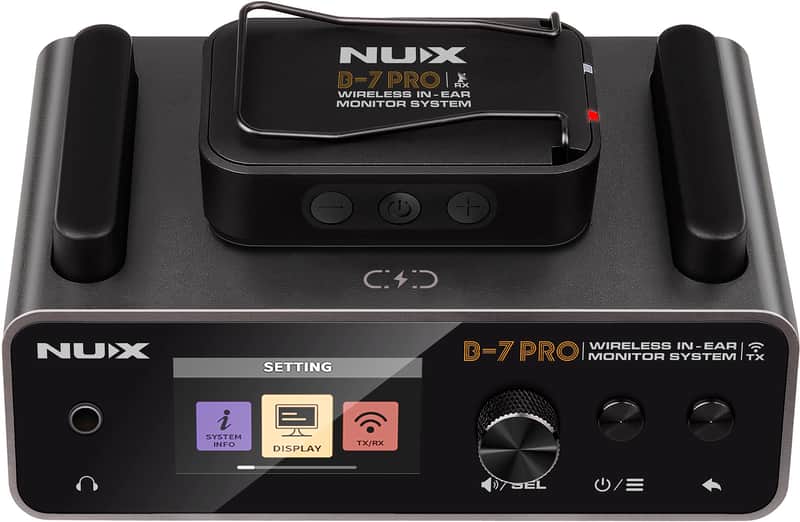 NUX B-7 Pro Wireless In-Ear Monitoring System | 50 Meters Range | 2.4GHz image 1