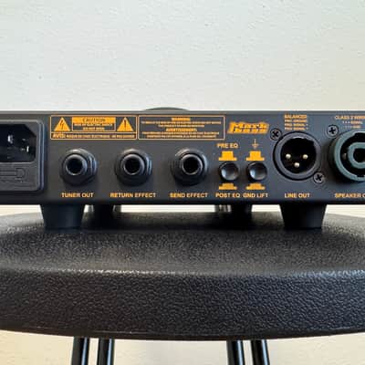 Markbass Nano Mark 300 300-Watt Bass Amp Head 2010s - Red image 3