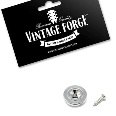 Nickel Round Slotted String Retainer Guide Tree for Fender Precision Jazz Style Bass w/Screw image 4