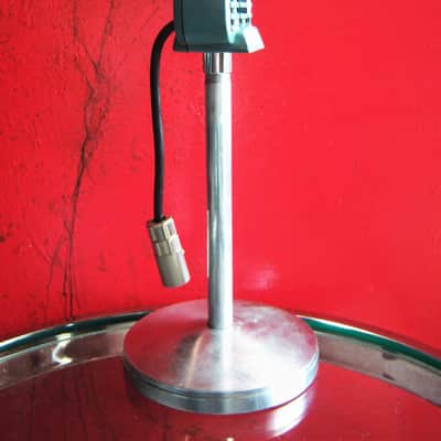 Vintage 1950's General Electric 97U20 / Shure 510C controlled reluctance microphone Hi Z w stand image 3