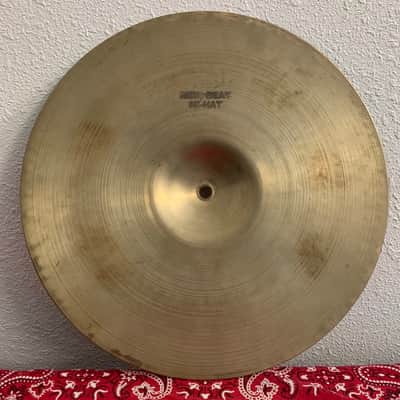 Zildjian 14" A. Zildjian '60s Stamp New Beat Hi-Hat Cymbal image 7