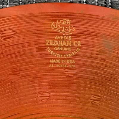 Zildjian ZBT 13" Hi Hat Cymbals Pair Top & Bottom Made in USA image 12