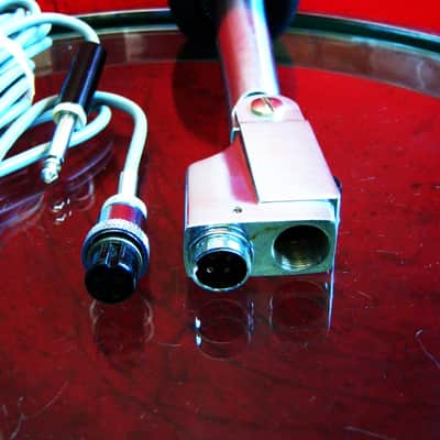 Vintage 1960's Calrad DM63 dynamic omni-directional microphone Dual Z / Hi Z harp mic w accessories Olson Lafayette image 16