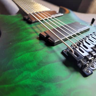 Harley Benton MultiScale-8 NT QEB DLX 8 String image 5