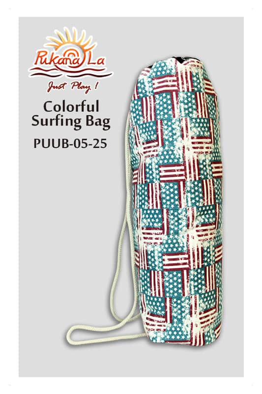 PukanaLa Model PUUB-05-25 Colorful Nylon US Flag Ukulele or ANYTHING? Tote Bag image 1