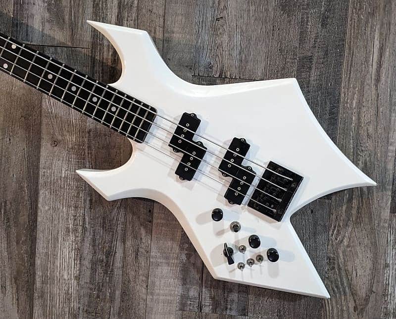 Lefty 1989 B.C. Rich Warlock NJ II series custom white - Made in Japan image 1