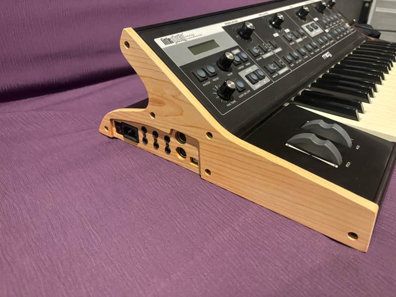 Moog Sub Phatty & Little Phatty or Stage2 replacement side panels『Japanese cypress』Finished with organic oil and coated with beeswax. image 1