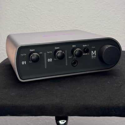 Avid MBox 3 Mini USB Audio Interface 2010s - Silver / Black image 1