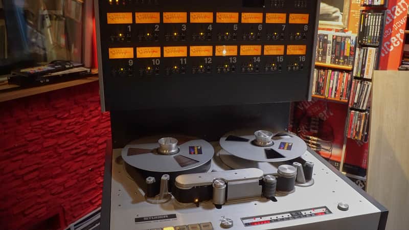 Studer A800 2" 16-Track Analog Tape Machine 1980s image 1