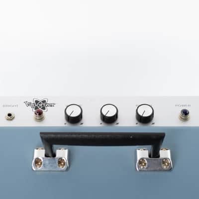 Fender Vaporizer Pawn Shop Series 12-Watt 2x10" Guitar Combo 2013 Slate Blue image 3