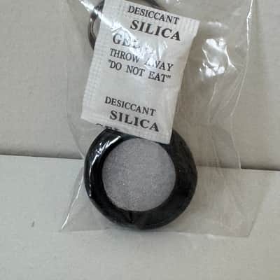 Nine Inch Nails Trent Reznor AirTag Holder Keychain Peel it Back Tour Downward Spiral 2025 - Silver Vegan image 3