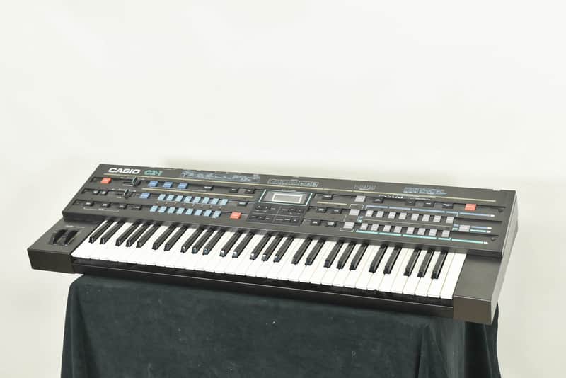 Casio CZ-1 61-Key Keyboard Synthesizer with Carrying Case CG006Q7 image 1