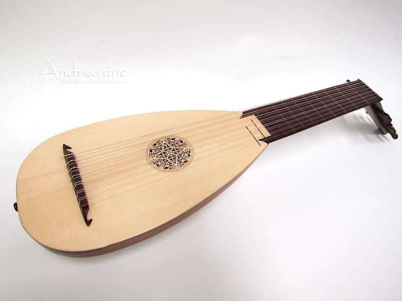 8-Course Travel Lute, Sheesham w/ Padded Gig Bag image 1