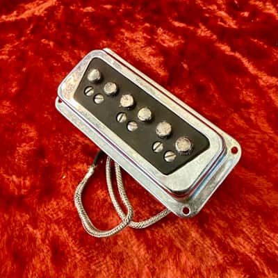 DeArmond Rowe Dynasonic 2000 guitar pickup 1960’s - Chrome original vintage USA guild Gretsch Kustom Martin image 1