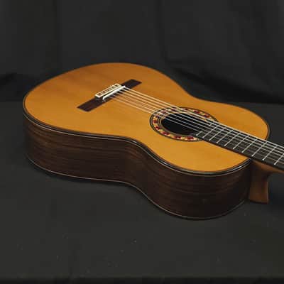 New Jose Ramirez Cedar Guitarra del Tiempo Studio Classical Nylon String Guitar w/ Logo'd Hard Case image 15