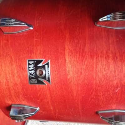 VINTAGE Tama Royalstar 12 x 11  Rack Tom 70s 80s RED MAHOGANY JAPAN Projects Popcorn Snare Shallow or Concert TOM image 6