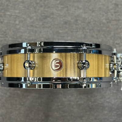 Sugar Percussion Poplar Stave Snare Drum - 4x14" image 1