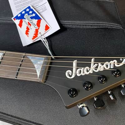 NEW! Jackson American Series Rhoads RR24 HT - Hard Tail - Ebony Fingerboard - Satin Black - 7.4lbs - Authorized Dealer - G05781 image 4