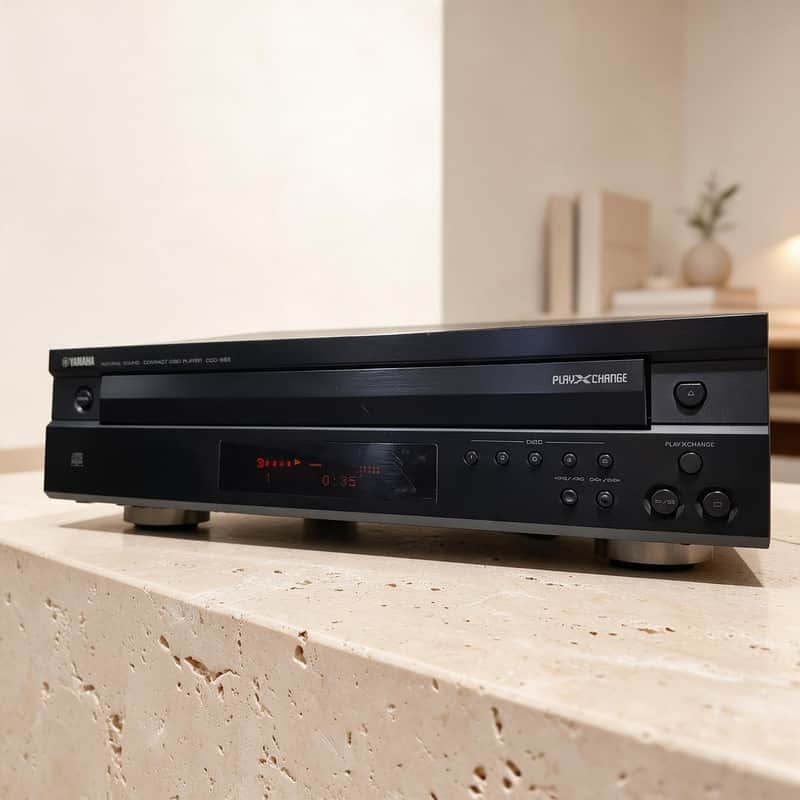 Yamaha CDC-585 Rare Vintage CD Changer Tested Working 5-Disc Carousel Warranty image 1