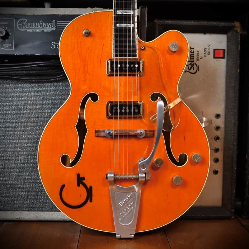 Gretsch Nashville G6120W-1955 Custom Reissue Western Orange Stain 1998 image 1