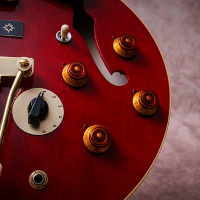 GIBSON USA Custom Shop '61 ES-335 Reissue *Coversion "Cherry + Rosewood" (2021) image 10