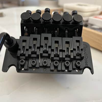 Floyd Rose Original  Black Made in Germany with 37mm Titanium Block R3 nut image 2