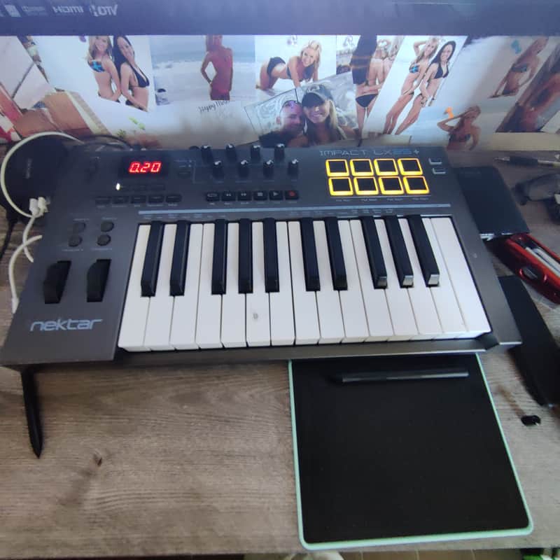 Nektar Impact LX25+ USB MIDI Keyboard Controller image 1