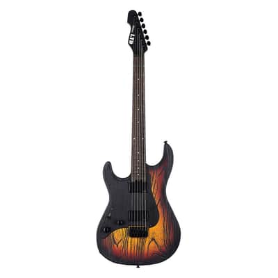 ESP LTD SN-1000HT Left Handed Electric Guitar - Fire Blast image 2