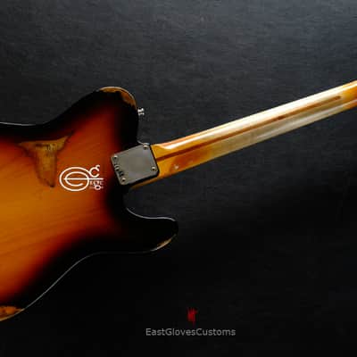 Fender Telecaster Sunburst Left Handed Heavy Aged Relic (RARE) image 9