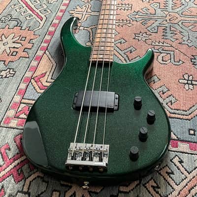 Peavey G Bass 1990's Metal Flake Green With Original Case image 2