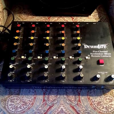 DrumFire DF500 5 Part ANALOG Drum Synth W/ Tama TS100 PAD Classic 80s image 5