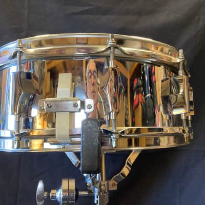 Corder - 5x14" Chrome Over Wood 10-Lug Snare Drum 1970s–1980s image 11