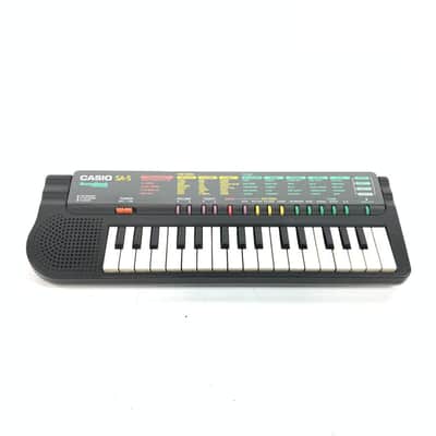 Casio SA-5 1990s - Black mini 32-key Tone Bank Keyboard TGHM image 2