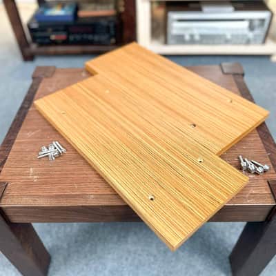 Wood Side Panels for Akai GX-635D Reel to Reel – Flywood image 1