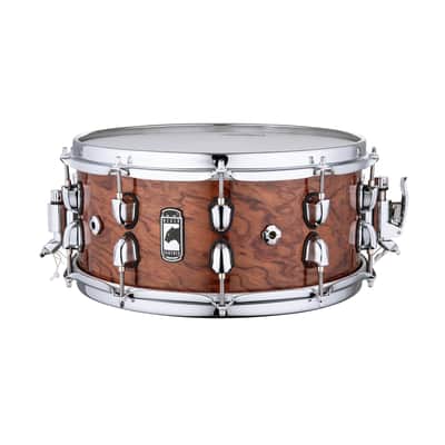 Mapex Black Panther Shadow 14"x6.5" Birch/Walnut Snare Drum - Natural image 1