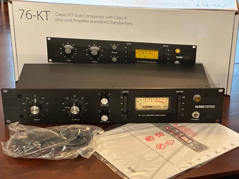 Klark Teknik 76-KT Classic FET Compressor 2010s - Black image 1