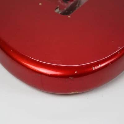 2002 Vintage Fender Stratocaster American Standard Crimson Red BODY USA image 15