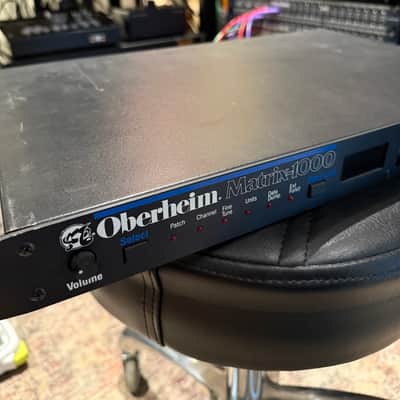 Oberheim Matrix 1000 Rackmount 6-Voice Synthesizer 1987 - Black