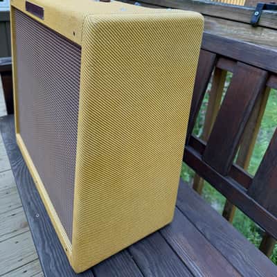 Fender '57 Bandmaster Reissue 2-Channel 26-Watt 3x10" Guitar Combo 2013 - 2016 - Tweed image 4
