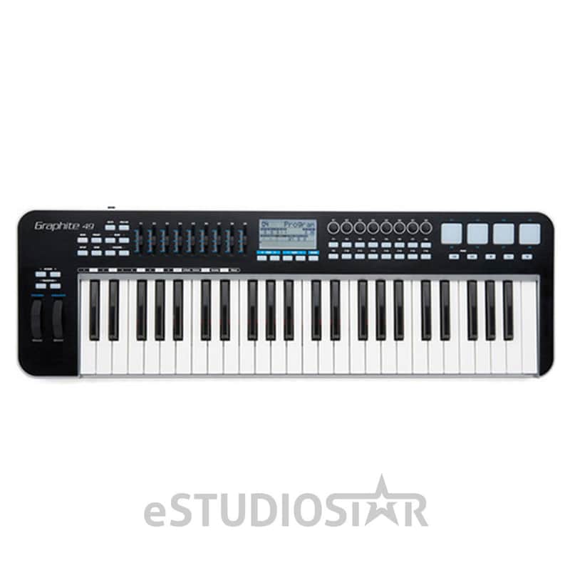 Samson Graphite 49 USB MIDI Keyboard Controller image 1