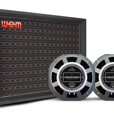WEM CUSTOM STARFINDER 1967 212F - Custom Speaker Cab w/ 2x12" Fane Crescendo Speakers image 3