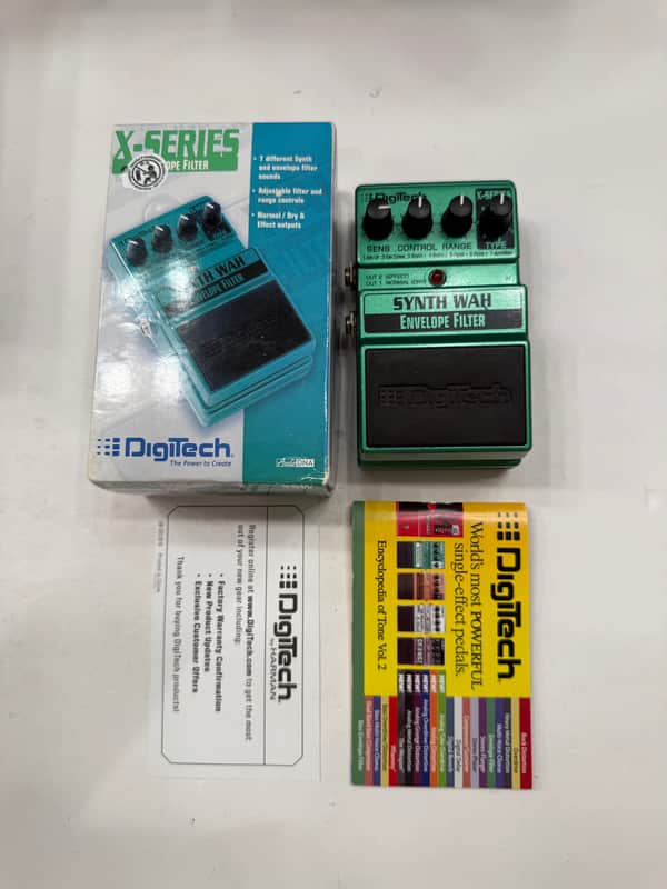 Digitech XSW X-Series Synth Wah Envelope Filter Auto Wah Guitar Effect Pedal image 1
